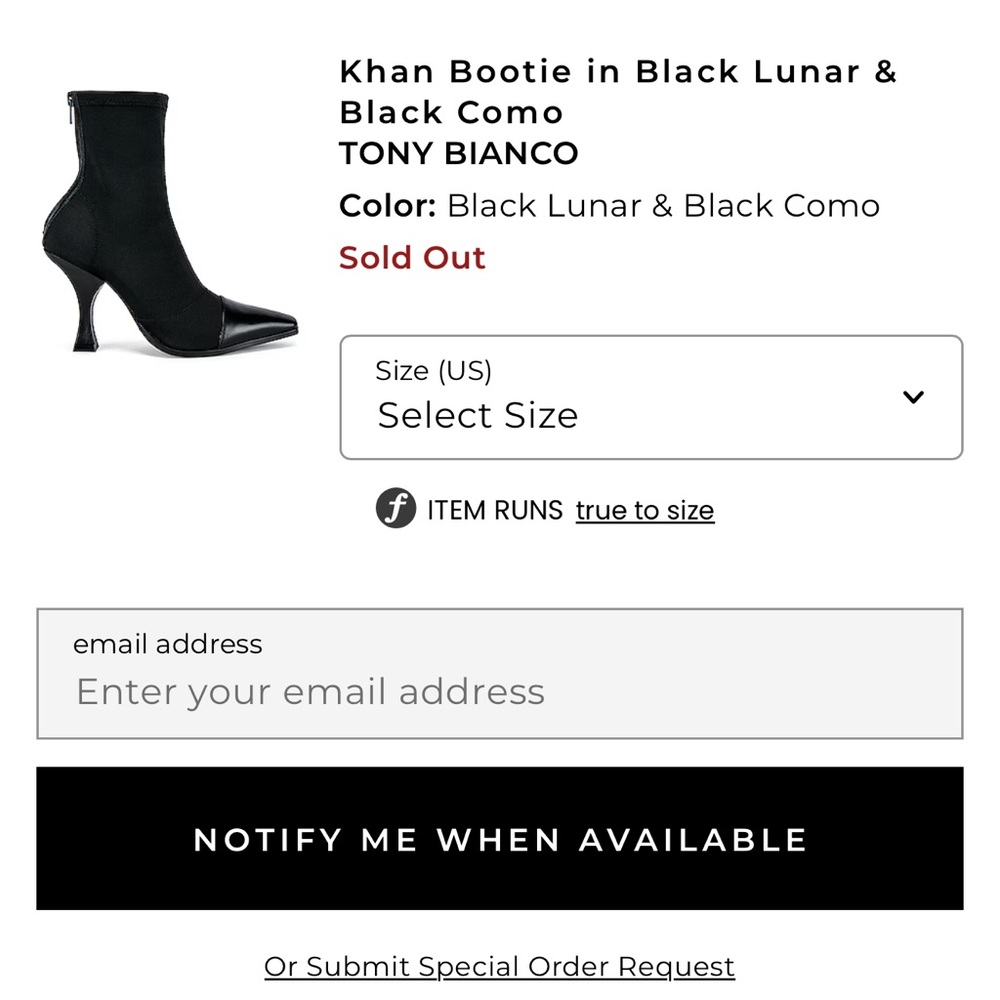 Tony Bianco Black Khan Ankle Boots - Picture 3 of 9
